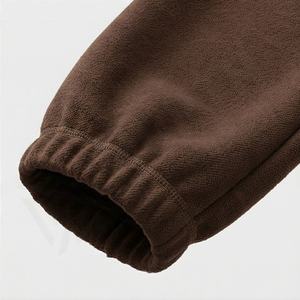 Ensemble de survêtement décontracté deux pièces pour femme, printemps-été, surdimensionné, uni, sweat-shirt à capuche chaud, logo, pantalon long, vêtements de sport doux - Product Image 6