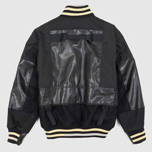 Blouson bomber Letterman 2024, tout neuf, sur mesure, de haute qualité, corps en laine, manches en cuir véritable, style universitaire pour hommes et femmes - Product Image 3
