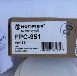 Controlador Dedicado para Control Industrial PLC Notifier by Honeywell FPC-951 Blanco con Comunicación Modbus Origen EE. UU. - Product Image 1
