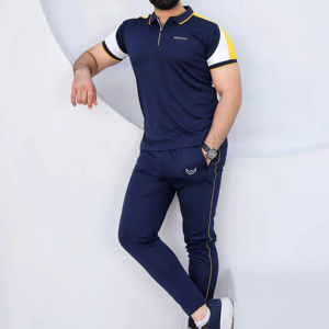 Venta al por mayor de alta calidad pantalones de chándal Flare pantalones de chándal con capucha conjuntos 500 Gsm holgado chándal para hombres - Product Image 1