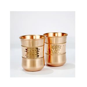 แก้วทองแดงทำมือแบบคลาสสิก ให้คุณดื่มเพื่อสุขภาพทุกวันด้วยการกรองน้ำอย่างเป็นธรรมชาติ และงานฝีมือระดับพรีเมียม - Product Image 5