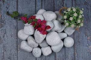 2025 Divine Mystique, adoquines de piedra Natural ecológicos, diseño de granja, excelente decoración de parque de jardín al aire libre gris, guijarros lisos - Product Image 2