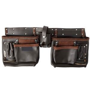 Custom Waterproof Genuine Leather <b>Belt</b> for <b>Tool</b> Professional Manufactures Lightweight Leather <b>Tool</b> <b>Belt</b> - Product Image 1