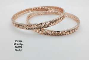 925เงินสเตอร์ลิง Cz กำไลข้อมือดีคู่ผู้หญิงเครื่องประดับลดลงการจัดส่งสินค้าหรูหรา18พันกุหลาบเครื่องประดับชุบทอง - Product Image 2