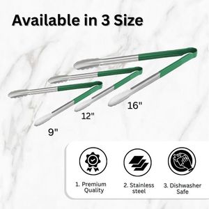 ตะหลิวทอดอาหารสำหรับทอดอุปกรณ์ทำบาร์บีคิวขนาด9นิ้วด้ามจับเคลือบไวนิลทำจากสแตนเลสออกแบบโลโก้ได้ตามต้องการ - Product Image 5