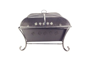 Parrillas de carbón de pintura para fogatas de hierro para uso en exteriores e interiores - Product Image 5