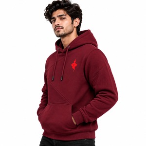 Men Hoodie Pullover Hooded Sweatshirt Warm Soft Fleece <b>Long</b> <b>Sleeve</b> Casual Sports <b>Top</b> for Men Outdoor <b>Training</b> Everyday - Product Image 4