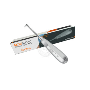 Ligamento periodontal y extractor 1R Seldin para raíces molares superiores e inferiores, acero inoxidable alemán de grado quirúrgico - Product Image 1