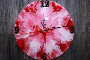 Thân thiện với môi nhựa handmade gỗ Đồng hồ treo tường cho bất kỳ phòng trong nhà của bạn có sẵn với số lượng lớn từ Ấn Độ - Product Image 2