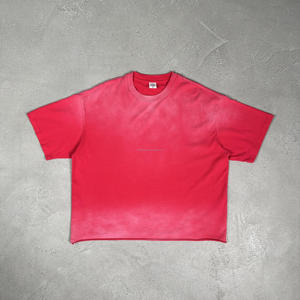 Sun Fade Summer T-shirts pour hommes et femmes, hauts à manches courtes, vêtements unisexes, t-shirt pour hommes - Product Image 2