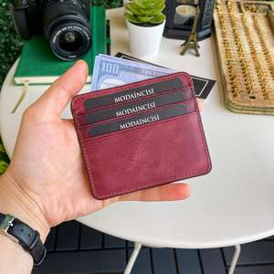 Ariza-Tarjetero fino de piel auténtica - Product Image 6