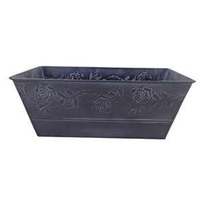 Juego de 3 macetas ovaladas de metal, macetas de flores de color bronce de tamaño mediano para decoración interior y exterior, hechas a mano a granel - Product Image 6