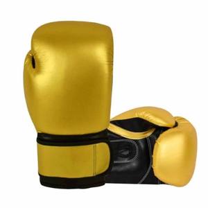 Gants de boxe professionnels Gants de boxe en cuir véritable MMA Muay Thai Sparring gants de boxe au Pakistan - Product Image 5