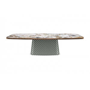 Atrium Keramik Dining <b>Table</b> Set Premium Modern and Minimalist Stable and Convertible Wooden and Marble Home Furniture - Product Image 2