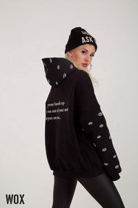 OEM personalizado pesado algodón Mujer pulóver sudadera Premium logotipo personalizado de alta calidad 2024 oferta al por mayor tendencia de moda - Product Image 4