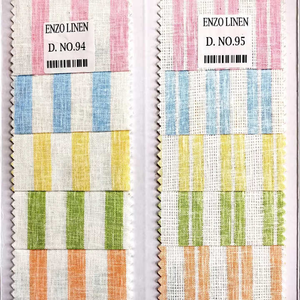 Khám Phá 'Enzo' Cao Cấp Chải Kỹ Bông Vải Trọng Lượng Trung Bình Nhanh Chóng Khô Chống Nhăn Sợi-Nhuộm Cho Cô Gái Chàng Trai Thời Trang Trang Phục - Product Image 2