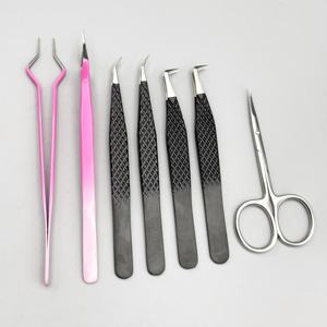 ขนตาสแตนเลสแบบแยกชิ้นปลายแหลมปรับแต่งโลโก้ได้อย่างยั่งยืน - Product Image 3