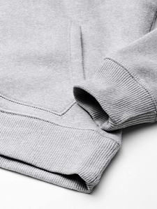 Vente en gros de sweats à capuche en polaire thermique d'hiver de haute qualité personnalisables pour hommes 100% coton avec logo personnalisé motif solide séchage rapide - Product Image 3