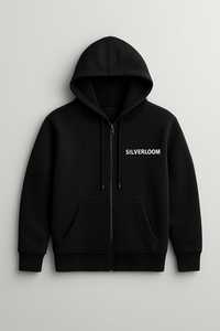 Sudaderas con capucha unisex con cremallera y logotipo personalizado | Sudaderas con capucha de invierno con forro polar | Chaquetas de calle OEM al por mayor para hombres y mujeres - Product Image 4