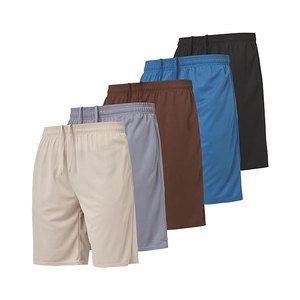 Stretchable Breathable Eco-Friendly <b>Quick</b> <b>Dry</b> Workout <b>Shorts</b> New Design High Quality Cotton/Polyester Custom Men Casual Solid - Product Image 3