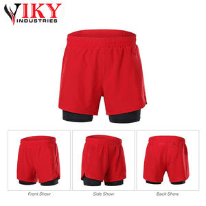 Short de course 2 en 1 pour homme, vêtements actifs, Gym, entraînement, exercice, Jogging, style de rue, taille Plus, par VIKY INDUSTRIES - Product Image 6