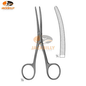 Pinces chirurgicales Kocher Pinces hémostatiques de haute qualité pour la préhension de précision et le contrôle des tissus dans l'instrument médical général - Product Image 1