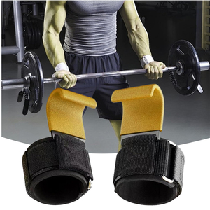Supports avec renforts pour les entraînements à domicile et le fitness Haltérophilie Musculation Powerlifting Training & Deadlifts Crochets - Product Image 2