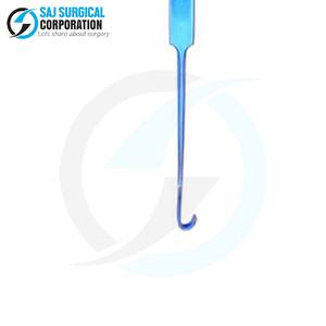 Crochet de sécurité pour ovariectomie Pointe arrondie avec bords lisses pour minimiser les traumatismes tissulaires pendant les interventions chirurgicales - Product Image 5