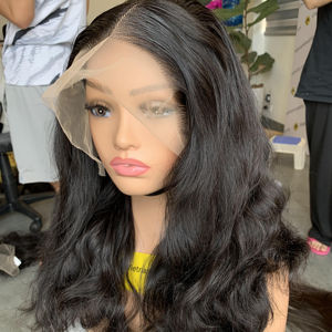 Venta al por mayor de cabello humano vietnamita a granel ondulado con cierre de encaje Peluca de 30 pulgadas de cabello virgen vendedor Color Natural Remy extensión paquete - Product Image 1