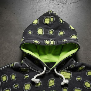 Sweats à capuche délavés avec logo personnalisé, prix de gros, sweats à capuche délavés pour hommes, sweats à capuche surdimensionnés avec patch brodé pour hommes - Product Image 6