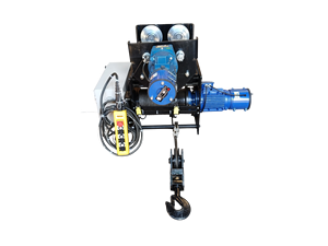 Compact 2 Ton Wire Rope Electric <b>Hoist</b> 6 Meter Lift Height 1/2 Fall System INOVIC Gearbox 4 Way Control Restaurants Hotels - Product Image 2