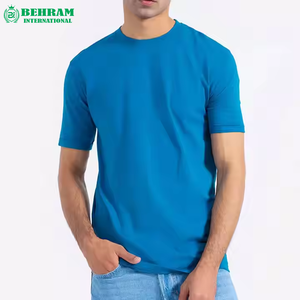 Camiseta de Hombre con Diseño de Logotipo Personalizado, 100% Algodón, Cuello Redondo, Corte Holgado, Talla Grande, Ecológica, de Secado Rápido, 220g, Informal - Product Image 3