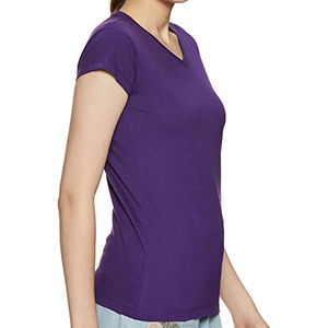 T-shirts pour femmes de qualité professionnelle, appliqués, streetwear, 100% coton, prix bas, tendance, haut élégant, nouveau style - Product Image 3