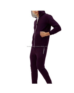 Ensemble de survêtement unisexe à logo personnalisé vêtements de sport jogging 2 pièces veste et pantalon zippés vêtements de sport vêtements de fitness en vrac - Product Image 6