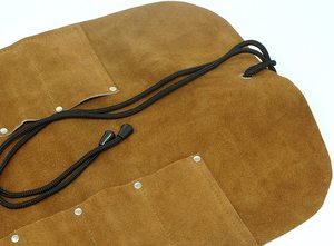 12-túi da chính hãng công cụ cuộn túi cho khắc gỗ công cụ Dao đục tua vít <span class=keywords><strong>wrenches</strong></span> OEM tùy chỉnh - Product Image 4