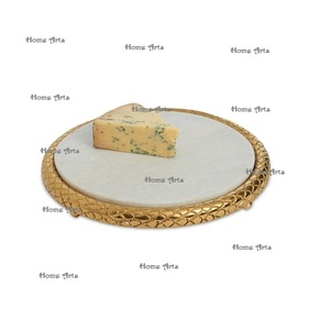 Tabla de cortar de madera y mármol de Calidad exclusiva, tabla para cortar queso de diseño de tendencia, fabricación en artes caseras - Product Image 5