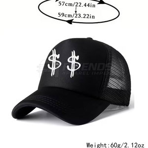 Modern Customizable Trucker Hat 100% Cotton Lightweight Comfortable Mesh Design for Outdoor Travel Use Casual Fashion Custom - Product Image 5