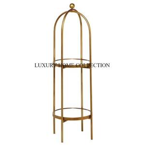 Porte-bagages en métal en bois d'inspiration vintage avec construction durable et finition antique pour un décor d'hôtel luxueux et classique - Product Image 4