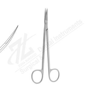 Kelly Regular Cut Curved Operating Scissors 160mm Stainless Steel Manual <b>Dental</b> Use High Quality Easy Operation - Product Image 1