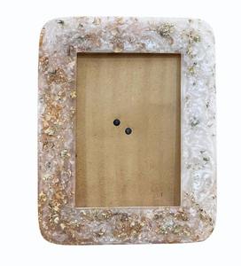 Marco de Fotos de Resina Ósea con Incrustaciones, Impresión UV, Artesanía India, Decoración del Hogar, Espejo de Pared Colgante de faizacarft - Product Image 1