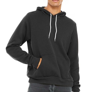 Bella <b>canvas</b> pullover hoodies <b>black</b> Bella <b>canvas</b> hoodie Zip custom logo pullover hoodie - Product Image 3