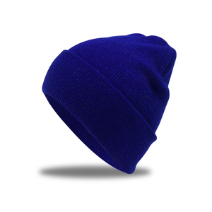 Bonnets chauds d'hiver de Logo personnalisé de haute qualité pour 100% acrylique taille réglable motifs de rayures de crâne bonnets jacquard - Product Image 4