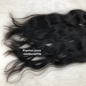 Clip 100% sin costuras de alta calidad, extensión de cabello humano remy, cabello vietnamita, onda recta sedosa, todos los colores - Product Image 6