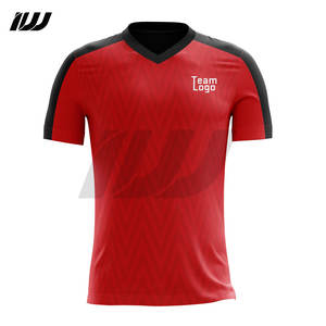 Tenues de football personnalisées à prix avantageux, ensembles de sport imprimés, séchage rapide, légers, manches courtes, uniforme de football - Product Image 3