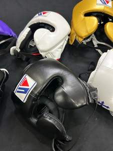 Cible de boxe sur mesure de haute qualité en cuir véritable PU, visage ouvert, Muay Thai, durable, protectrice, respirante - Product Image 3