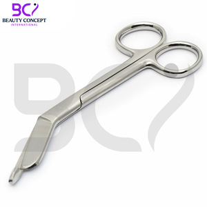 กรรไกรผ่าตัดสีทึบด้ามจับกันลื่นด้ามจับไม่ลื่นสีเงิน - Product Image 4