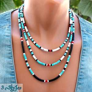 สร้อยคอลูกปัดธรรมชาติ sodalite, สร้อยคอลูกปัดกลมเรียบขนาด8มม. ทำด้วยมือคริสตัลสร้อยคอลูกปัดเครื่องประดับ - Product Image 4