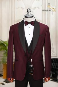 2025 costume de mariage Slimfit pour hommes de haute qualité fabriqué en Turquie Style d'affaires - Product Image 3