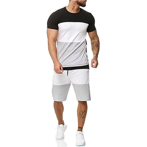 Conjunto de pantalones cortos deportivos informales de verano para hombre, camisetas de manga corta con cuello redondo, patrón impreso en 3D personalizable, oferta de liquidación térmica transpirable - Product Image 6