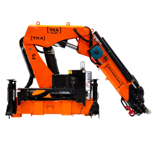 Grúa Brazileña Boom Crane TKA 55.900 - Alta Calidad, Capacidad de 13.700 kg y Alcance Vertical de 25.8 m para Camiones - PRECIO SOBRE CONSULTA - Product Image 1